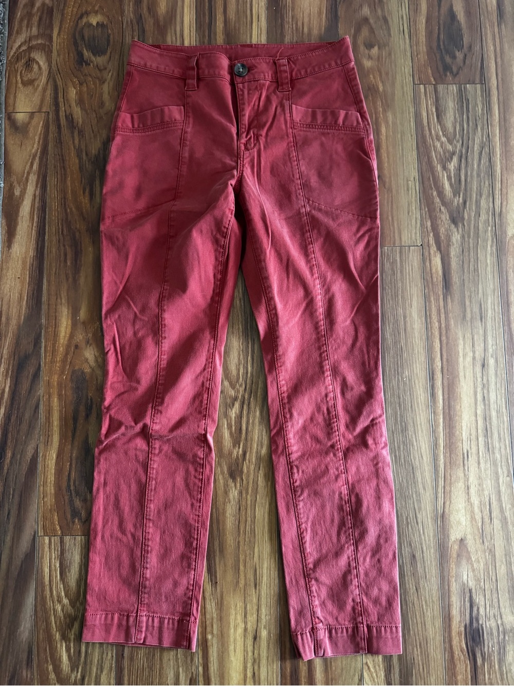 CAbi Rust Red Casual Pants